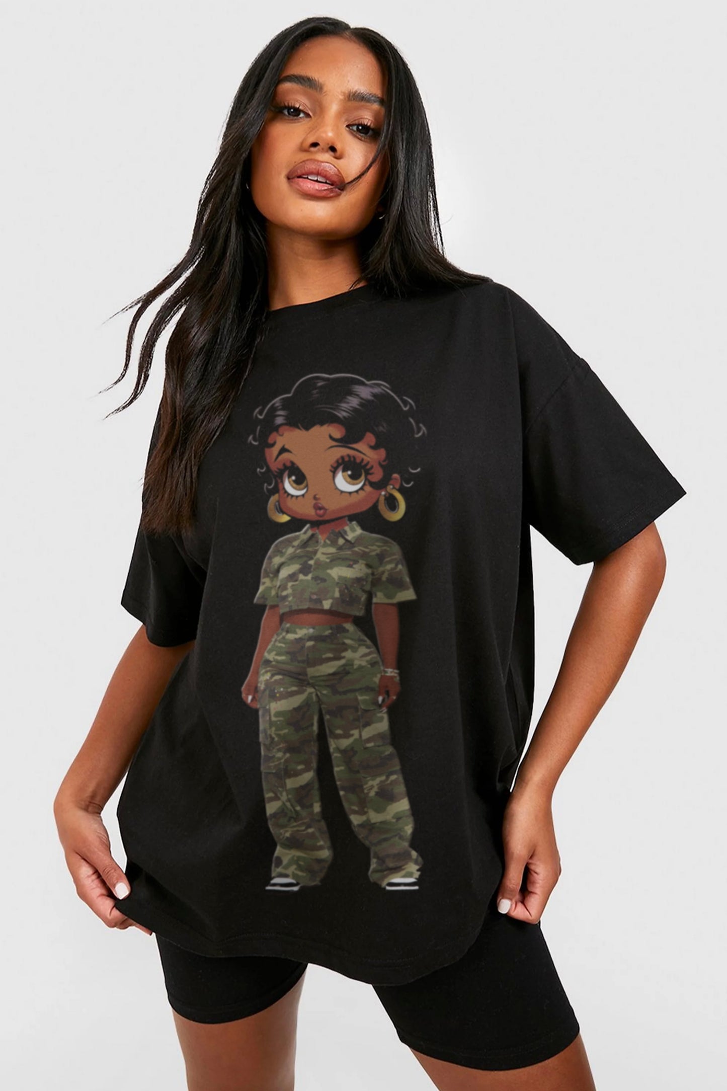 Camo Betty - Black